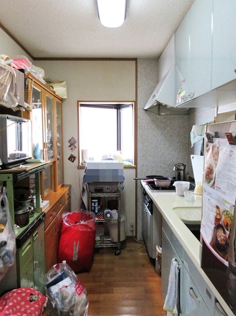 見せるキッチンでいつもキレイ