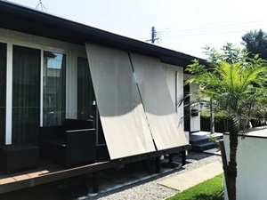 スタイルシェードで窓辺をオシャレで涼しく