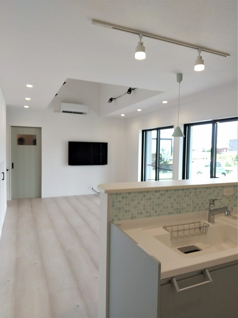 ナチュラルモダンな新築完成