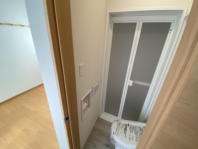 既存敷地内に増築工事を致しました